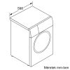 BOSCH WAN28293BY Serie|4 Elöltöltős mosógép 