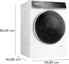 Bosch WGB254A2BY Home Connect s predným plnením práčka