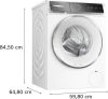 BOSCH WGB25692BY Serie|8 Elöltöltős mosógép   