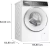 Bosch WGB25692BY Serie 8 Práčka 1600 Fordulatos Centrifugával