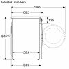 BOSCH WGG242Z3BY Serie|6 Elöltöltős mosógép   