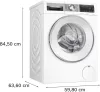 Bosch WGG244Z9BY Home Connect s predným plnením práčka