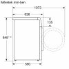 BOSCH WGG244Z9BY Serie|6 Elöltöltős mosógép  