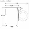BOSCH WNA14400BY Serie|6 Mosó-szárítógép 