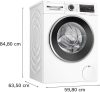 BOSCH WNG254A0BY Serie|6 Mosó-szárítógép 
