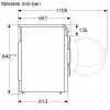 Bosch WQB246DNBY Home Connect s tepelným čerpadlom sušička