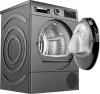 Bosch WQG235DREU Serie 6 Hőszívattyús sušička Sötét szürke