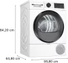Bosch WQG243DNBY Home Connect s tepelným čerpadlom sušička
