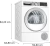 Bosch WQG24591BY Home Connect s tepelným čerpadlom sušička