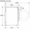 BOSCH WQG24591BY Serie|6 Hőszívattyús kondenzációs szárítógép  