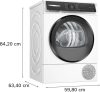 BOSCH WQH245B6BY Serie|6 Hőszívattyús szárítógép   