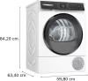 Bosch WQH245B6BY Home Connect s tepelným čerpadlom sušička