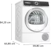 Bosch WQH246D3BY Home Connect s tepelným čerpadlom sušička