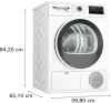 Bosch WTH83256BY Home Connect s tepelným čerpadlom sušička