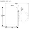 BOSCH WTH85202BY Serie|4 Hőszívattyús kondenzációs szárítógép 