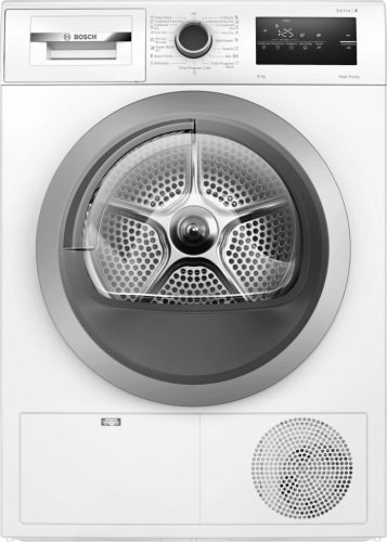 Bosch Séria 4 Sušička bielizne s tepelným čerpadlom 8 kg biela WTH85207BY