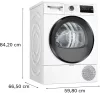 Bosch WTH85221BY Serie 4 Sušička EasyClean Szűrővel